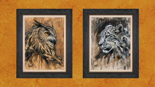 Original paintings by Alex Bell