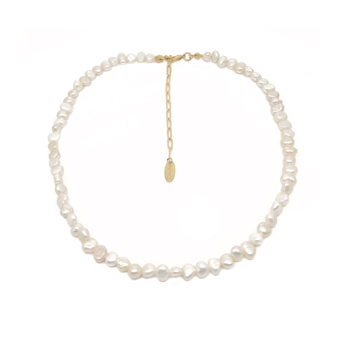 Necklace - Freshwater Pearl Gold