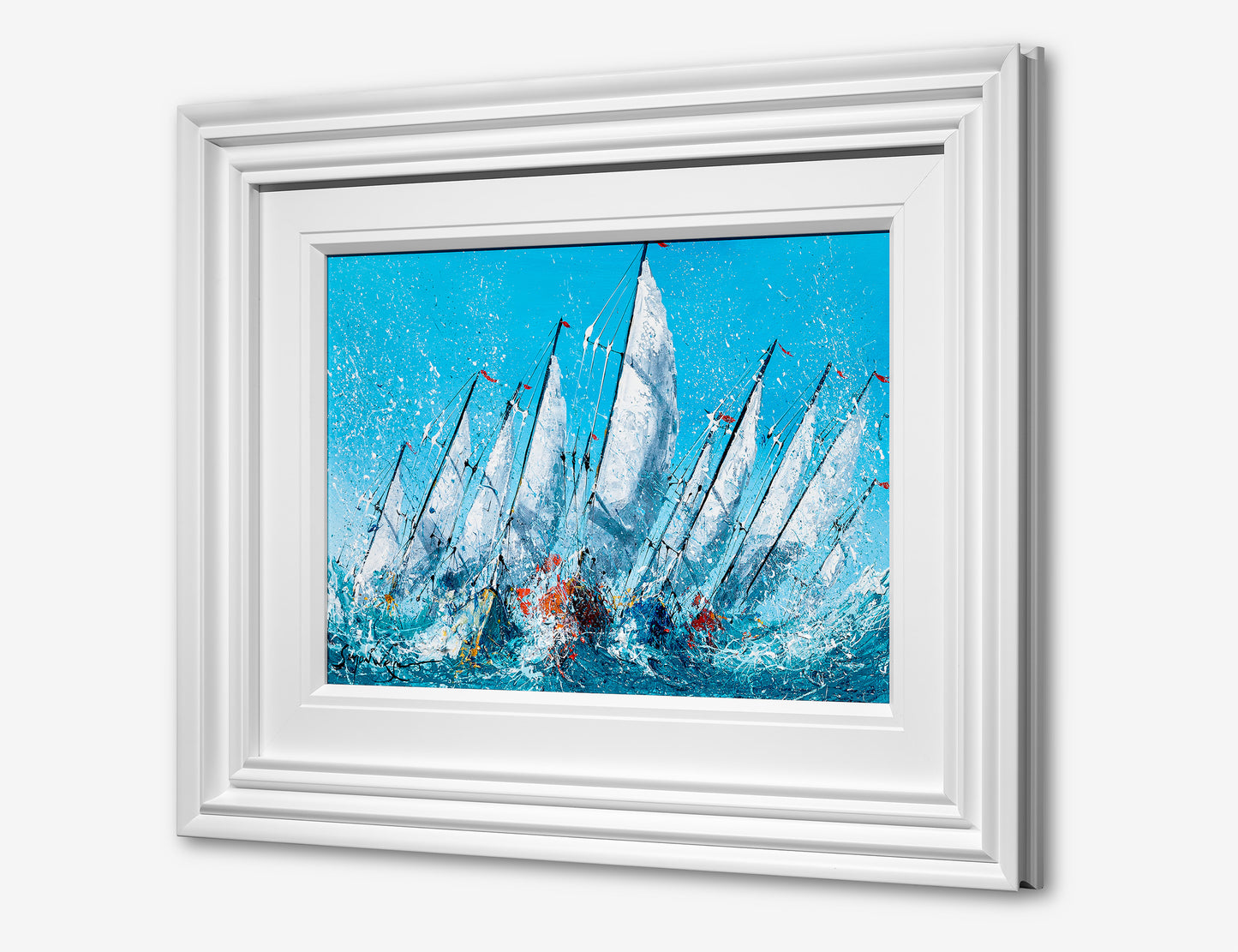 Summer Sprint original painting by Simon Wright