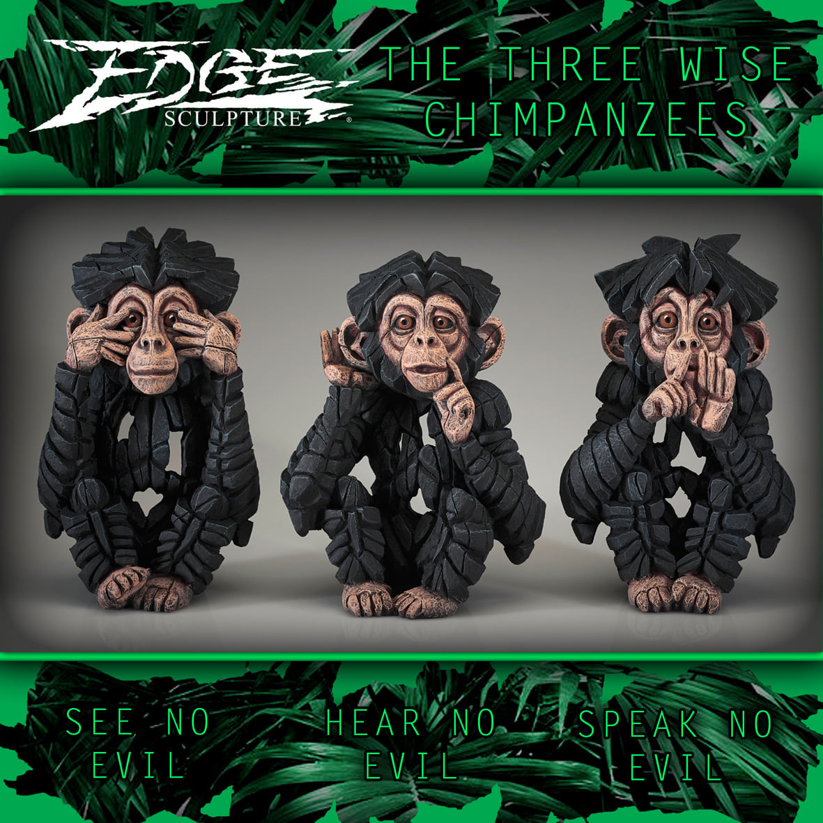 Baby Chimpanzee Speak No Evil