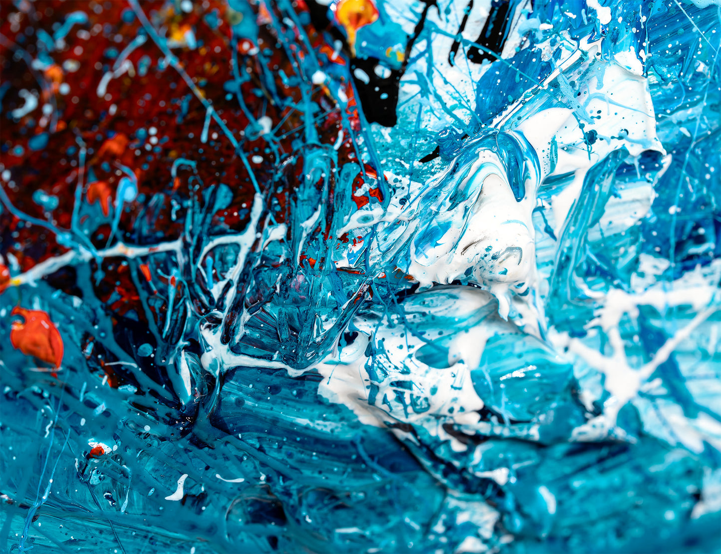 Summer Sprint original painting by Simon Wright