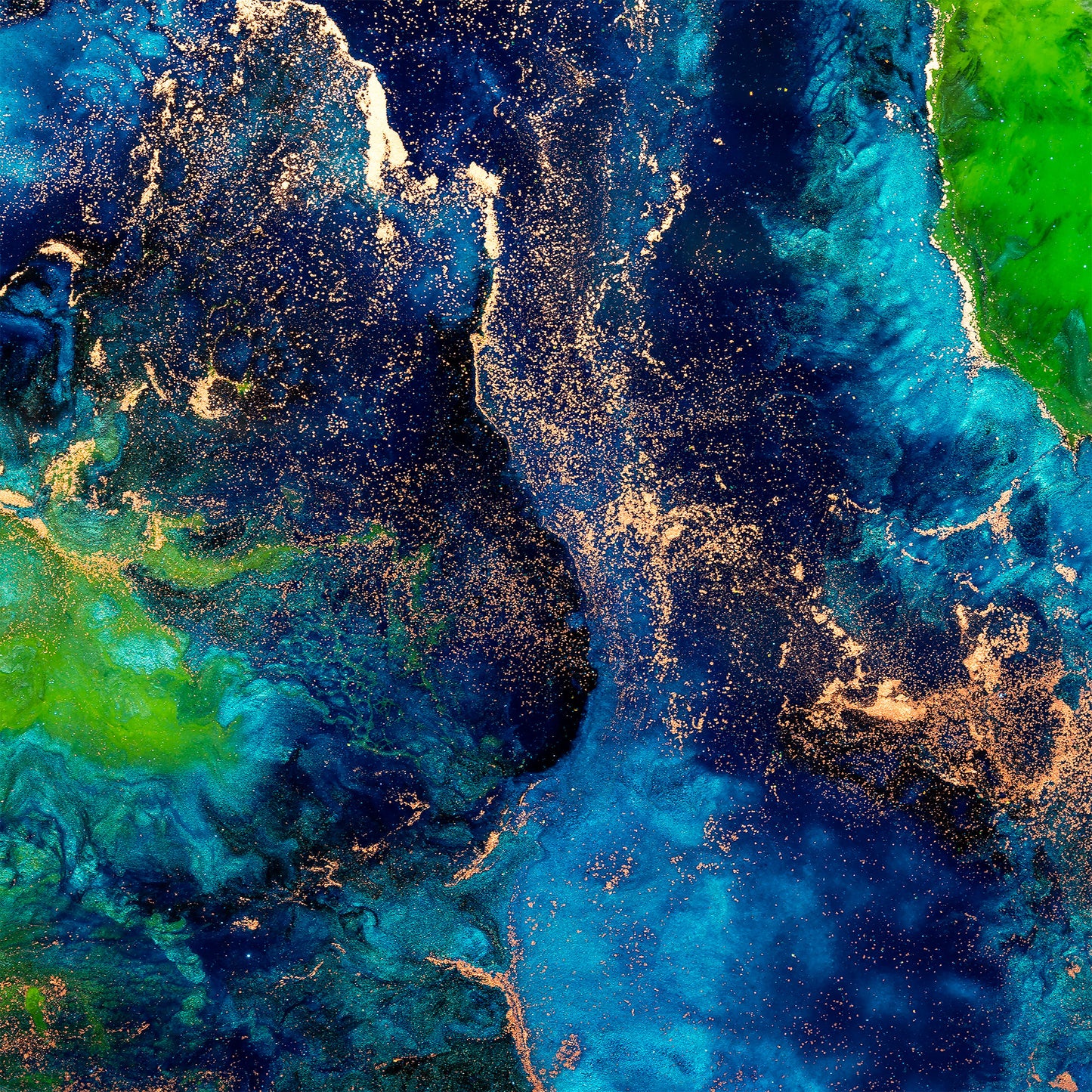 Celestial Swirl original painting by Brenda Herd