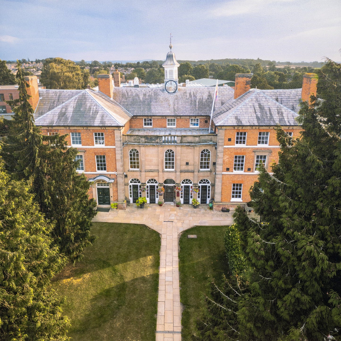 Haberdasher Adams Grammar drone photo