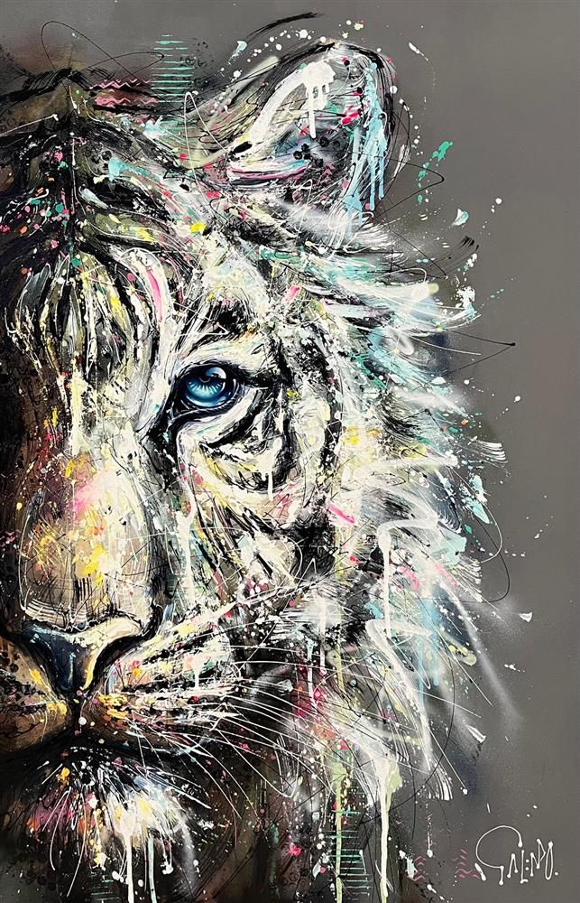 Apollo hand embellished limited edition print by Joe Galindo