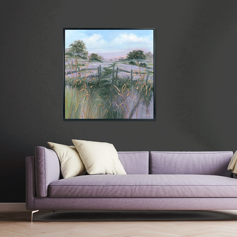 August Dawn framed print by Diane Demirci