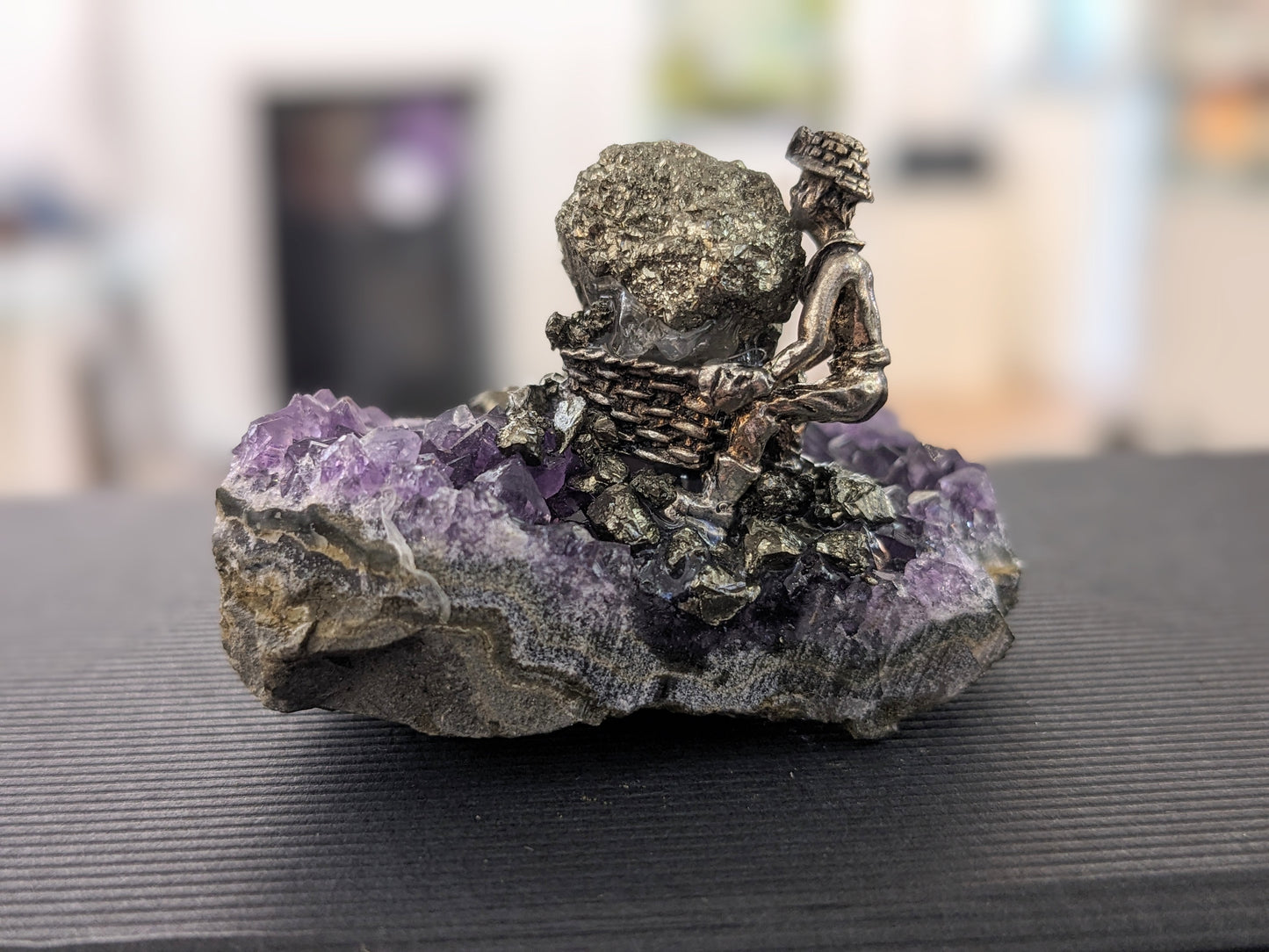 Amethyst Cluster Miners