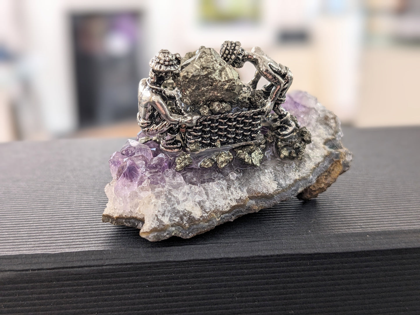 Amethyst Cluster Miners