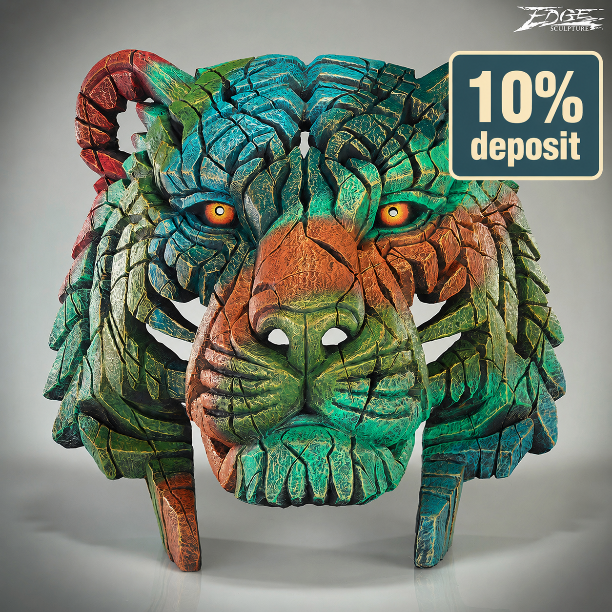 Tiger Bust 'Jungle Hunter'