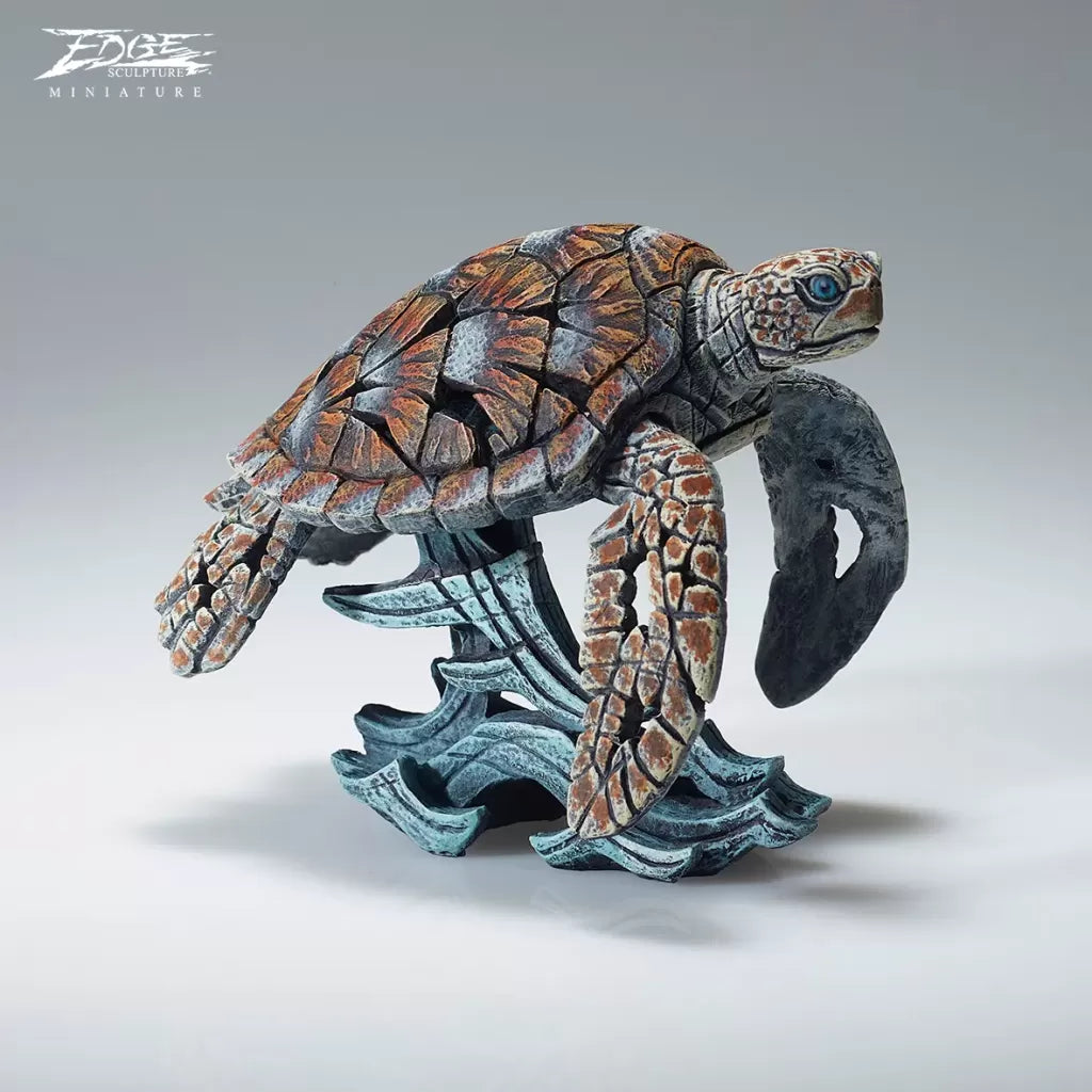 Miniature Sea Turtle from Edge Sculpture by Matt Buckley