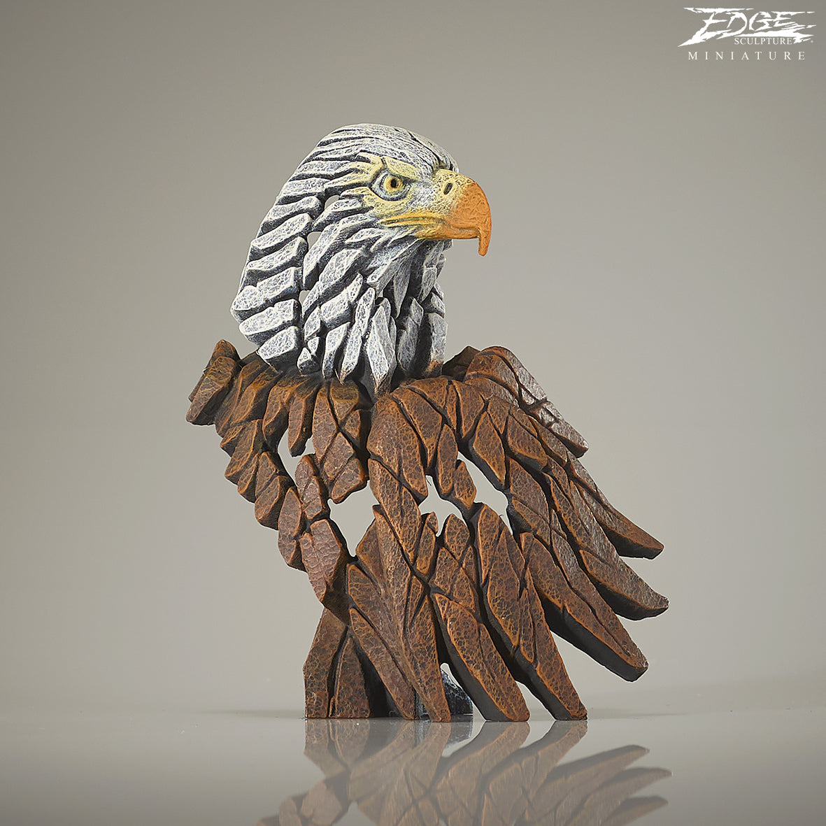 Eagle Bust Bald Miniature
