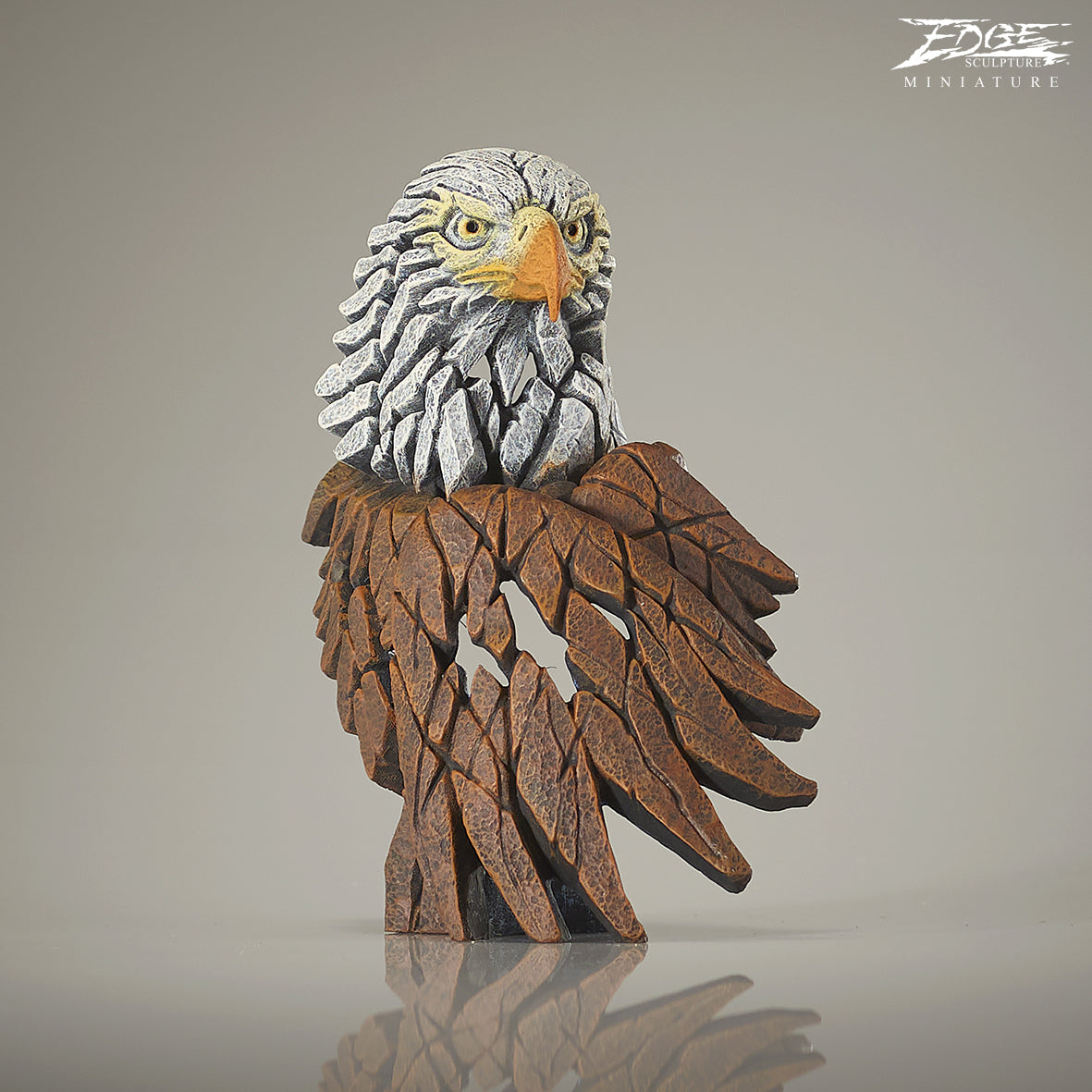 Eagle Bust Bald Miniature