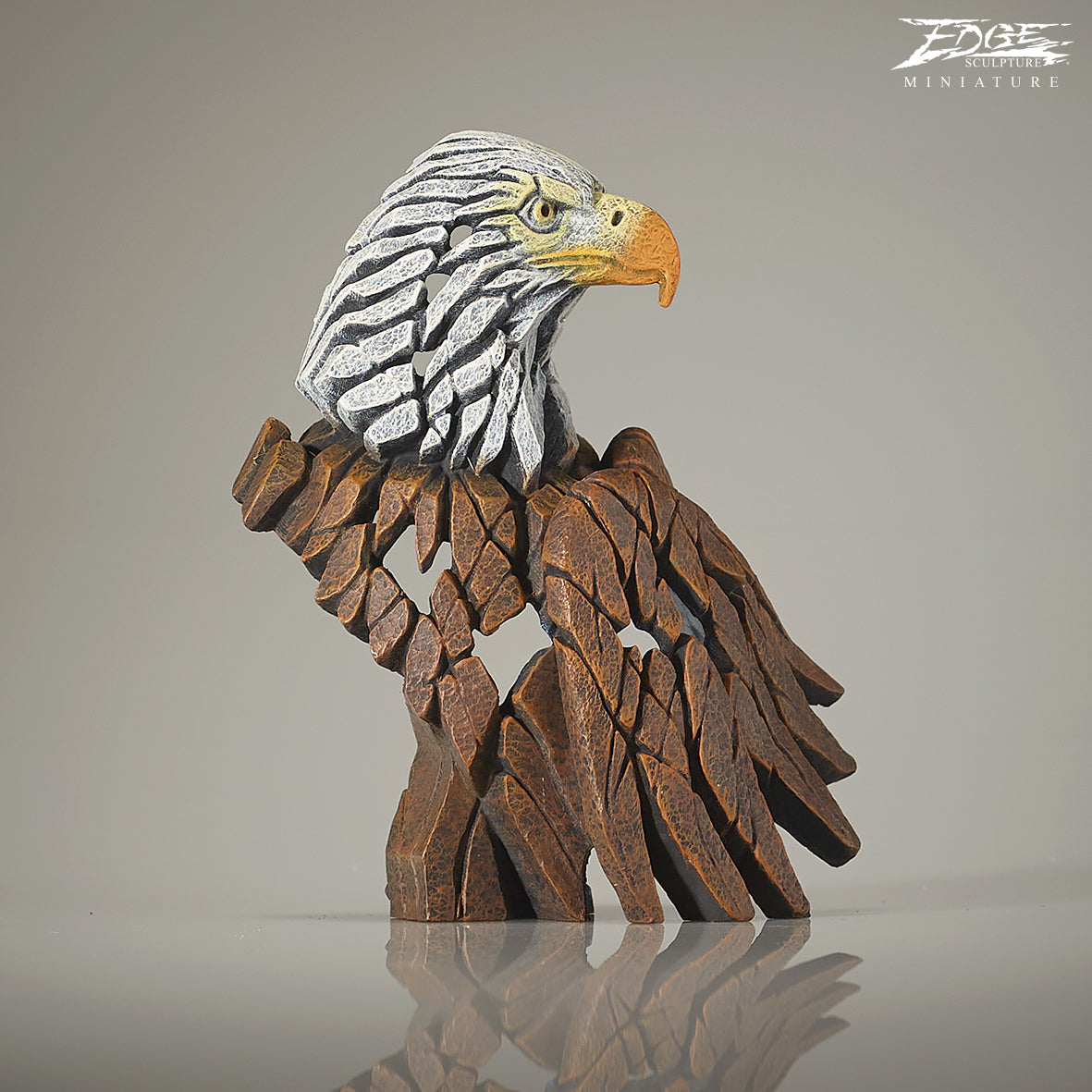 Eagle Bust Bald Miniature