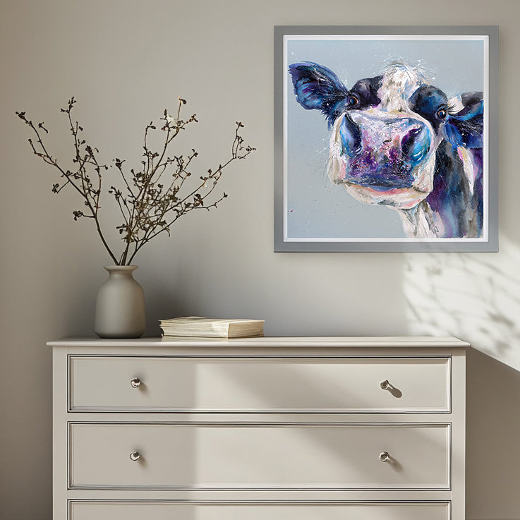 Bluebell framed print by Nicola Jane Rowles