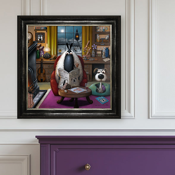 The Game is Afoot framed print by Simon Clarke