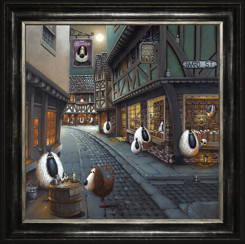 Baard Street framed print by Simon Clarke