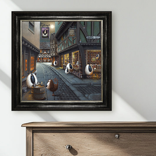 Baard Street framed print by Simon Clarke