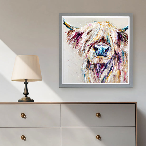 Fred framed print by Nicola Jane Rowles