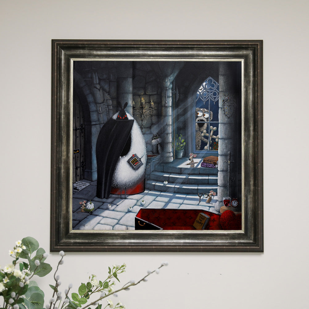 DracEwela framed print by Simon Clarke