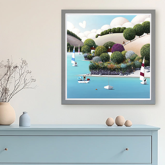 Life is But a Dream framed print by Simon Clarke