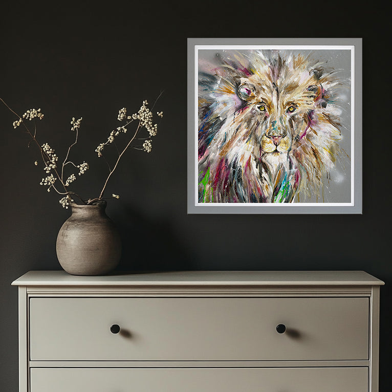 Braveheart framed print by Nicola Jane Rowles