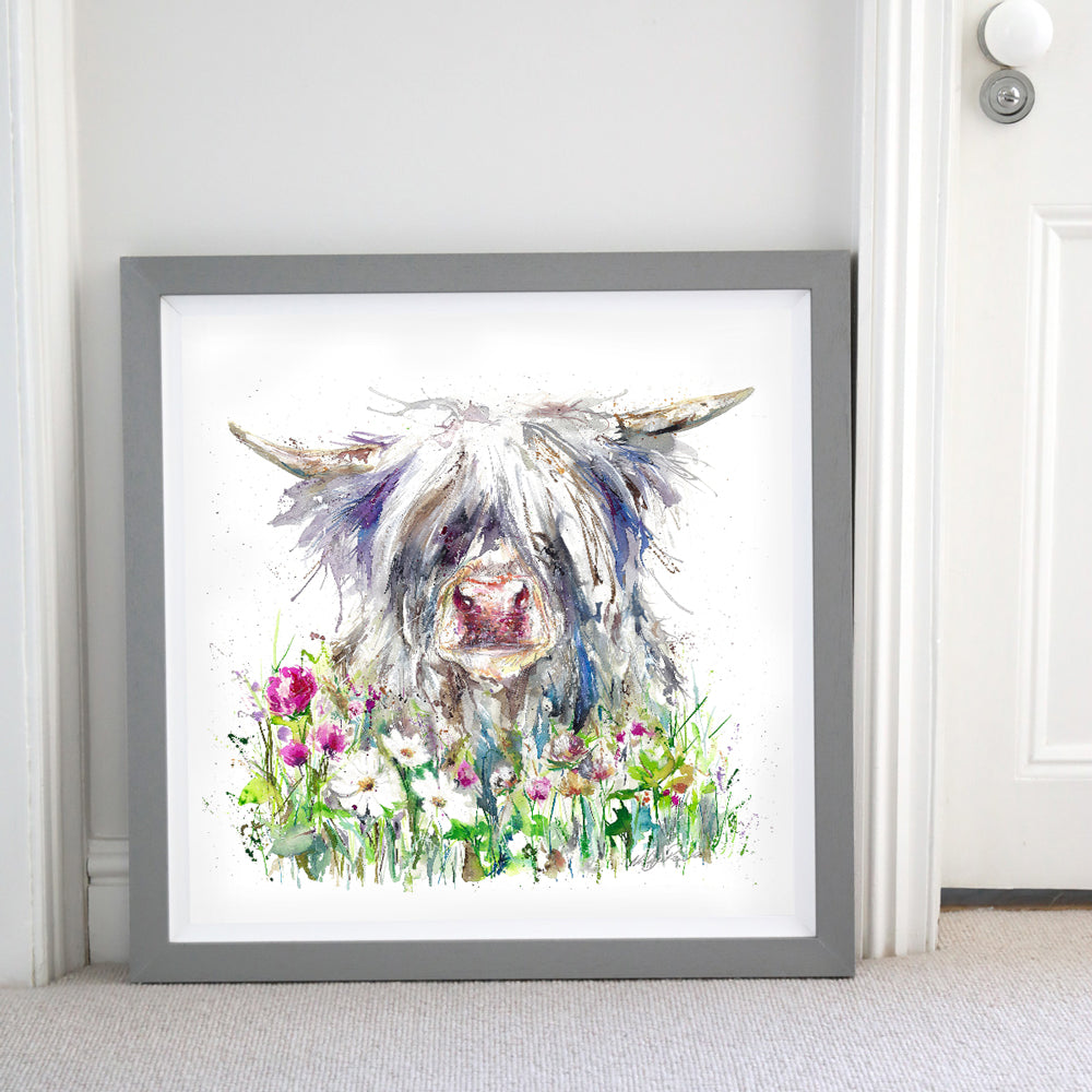 Daisy framed print by Nicola Jane Rowles