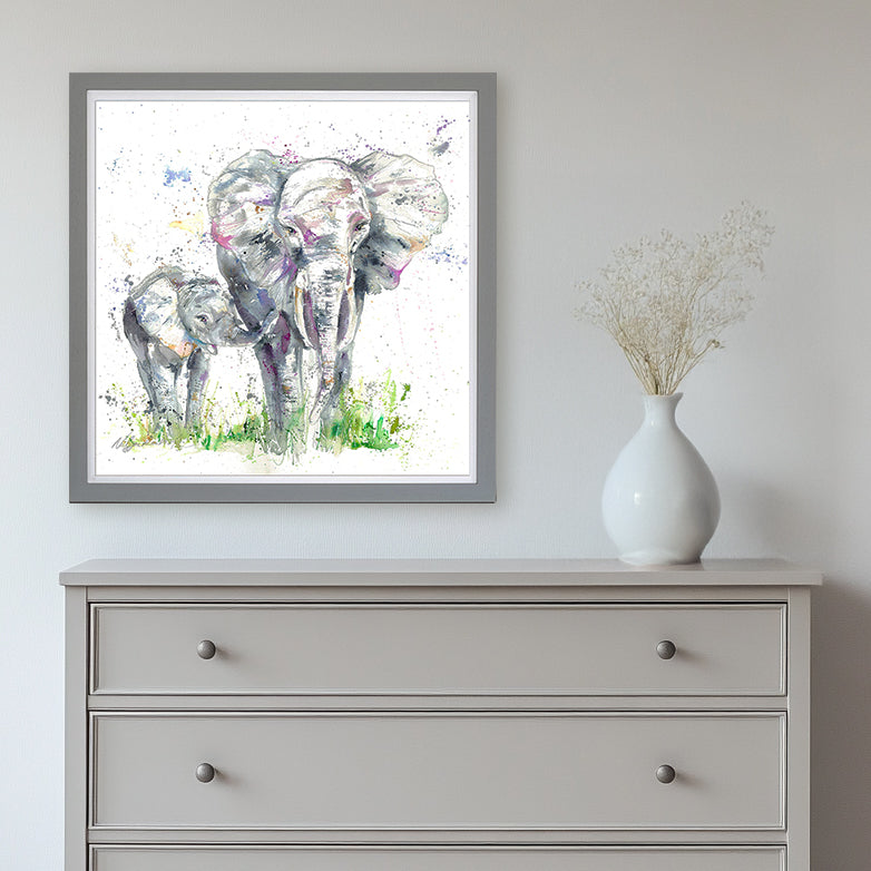 Unconditional framed print by Nicola Jane Rowles