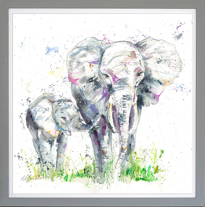 Unconditional framed print by Nicola Jane Rowles