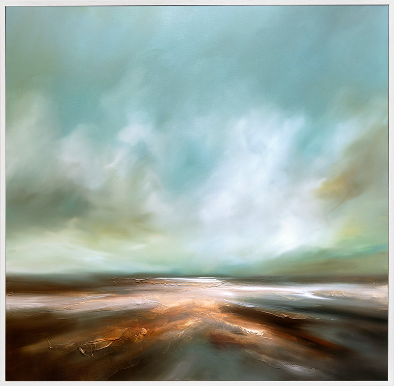 Autumn Drift Panoramic framed print by Paul Bennett