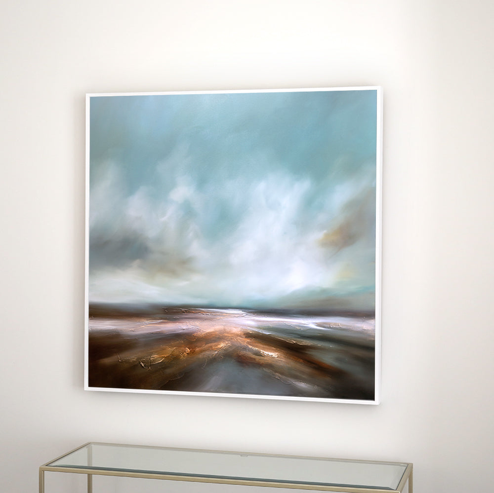 Autumn Drift Panoramic framed print by Paul Bennett
