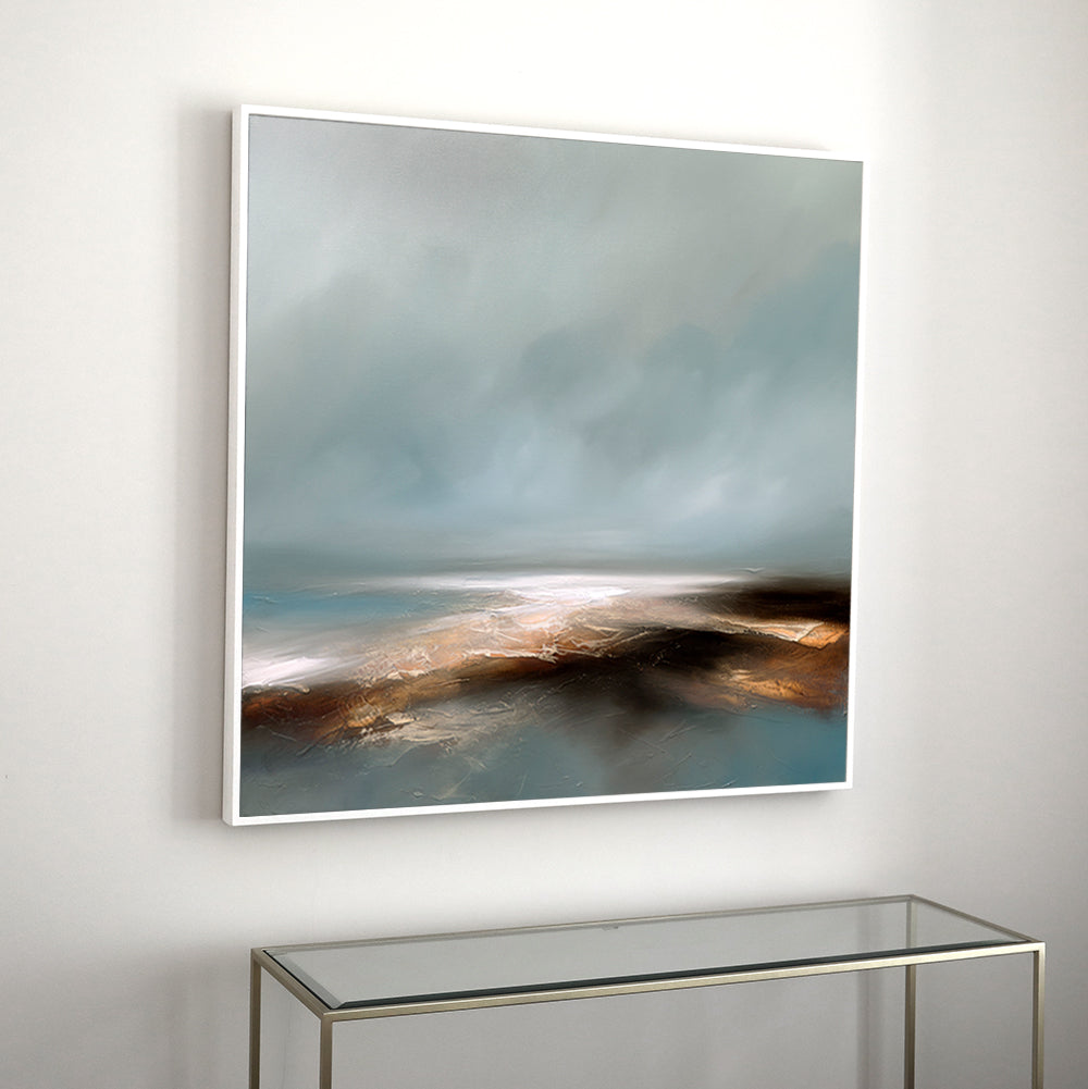 Before the Wandering Sea framed print by Paul Bennett