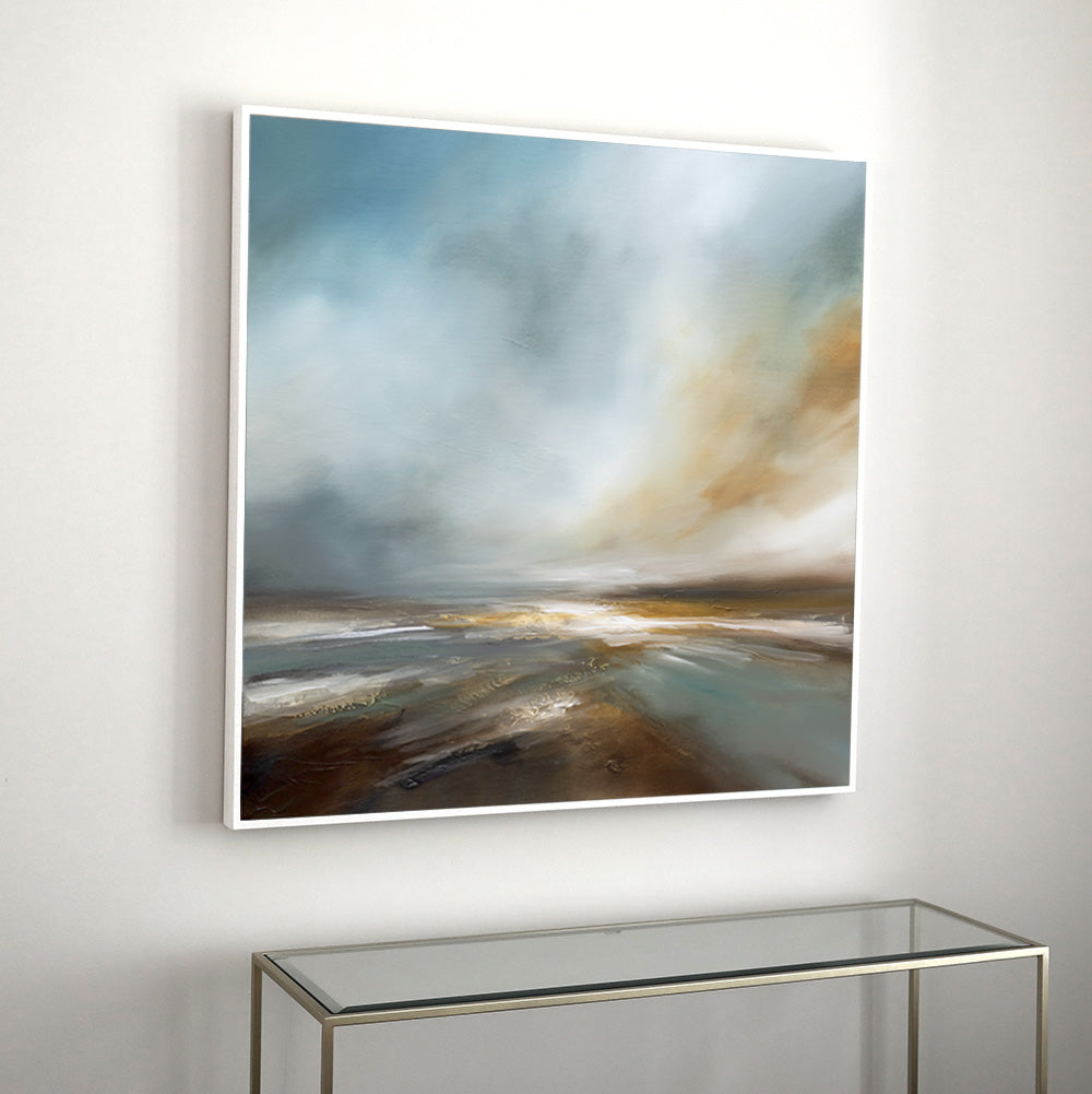Dawn Gold framed print by Paul Bennett