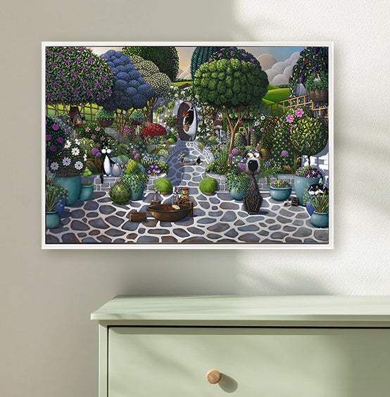 Home Is Where The Heart Is framed print by Simon Clarke