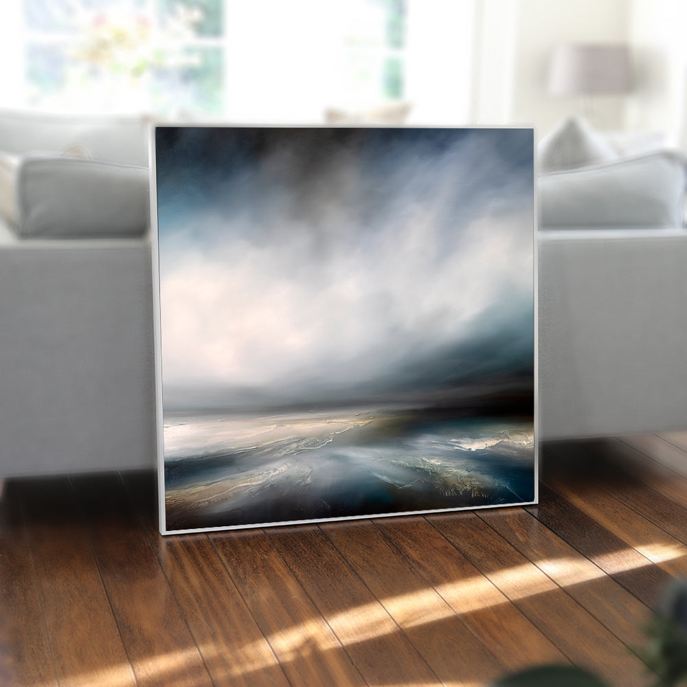 The Ocean Wakes framed print by Paul Bennett