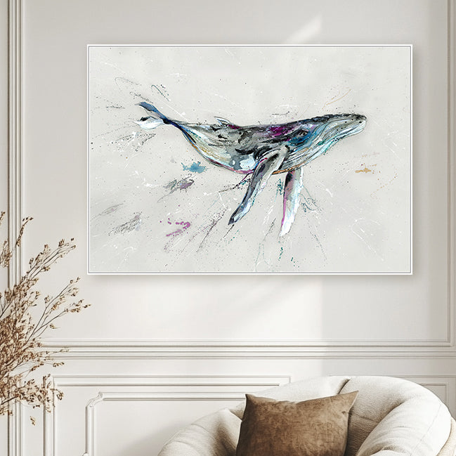 Walter framed print by Nicola Jane Rowles