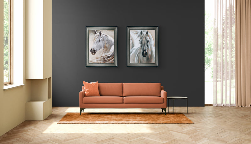 Grey Beauty II framed print by Sydney Edmunds