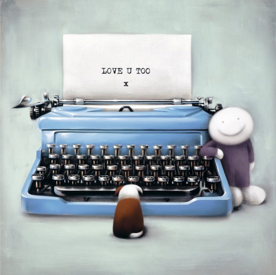 Love U Too limited edition print by Doug Hyde