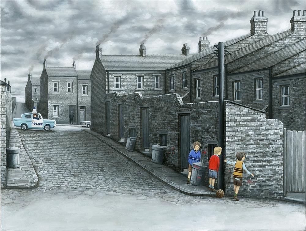 Nobody's Watching limited edition print by Leigh Lambert