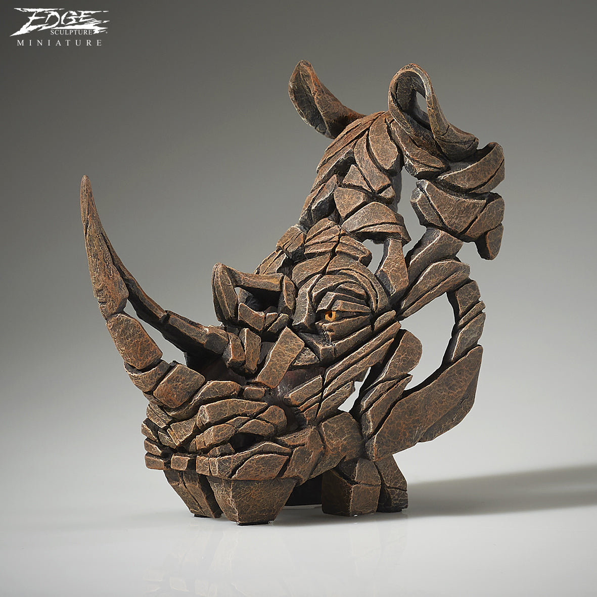 Rhinoceros Bust Miniature