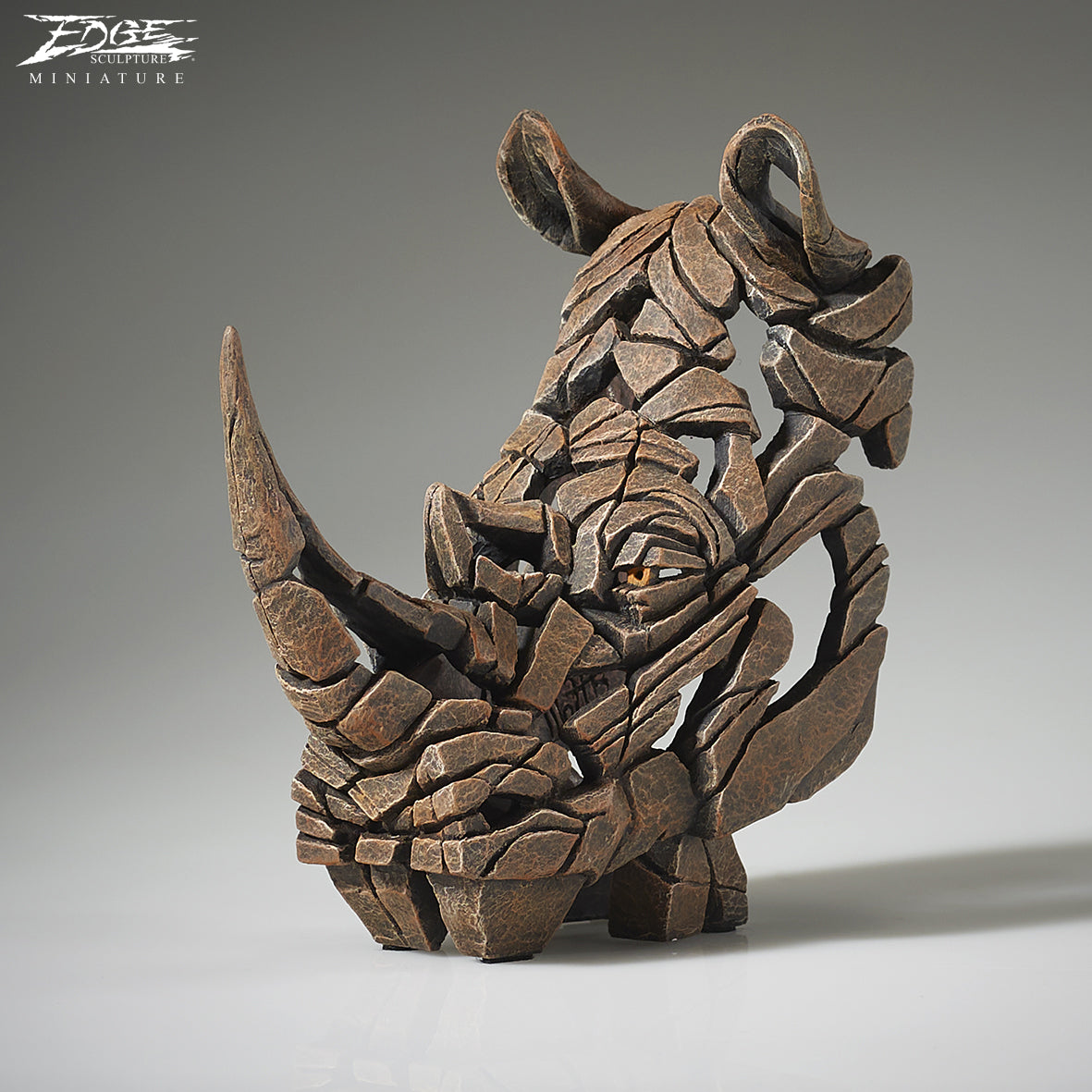 Rhinoceros Bust Miniature