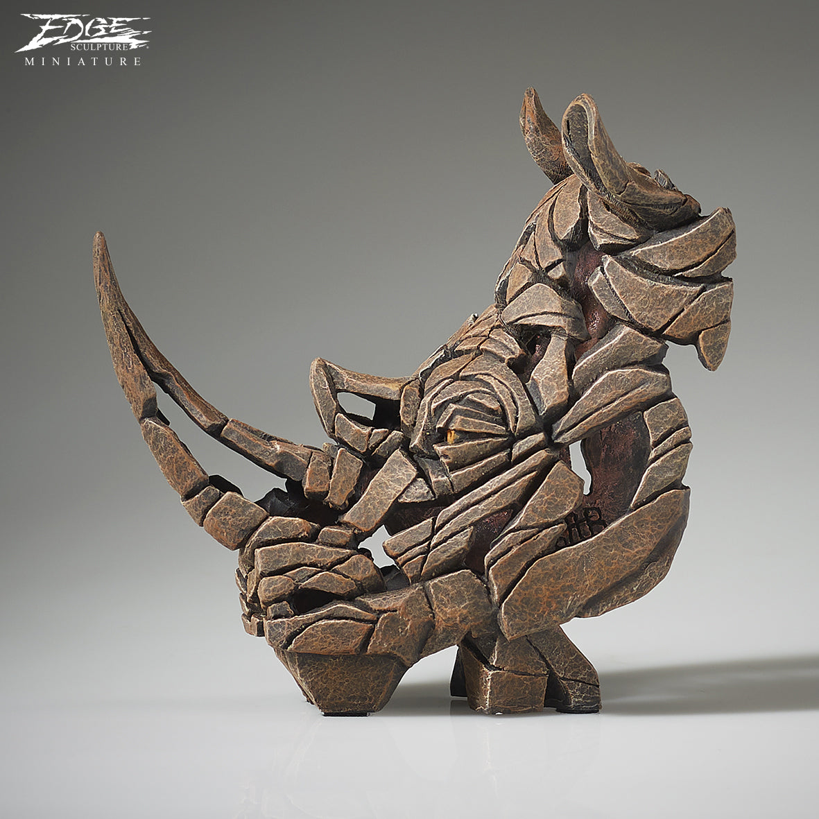Rhinoceros Bust Miniature
