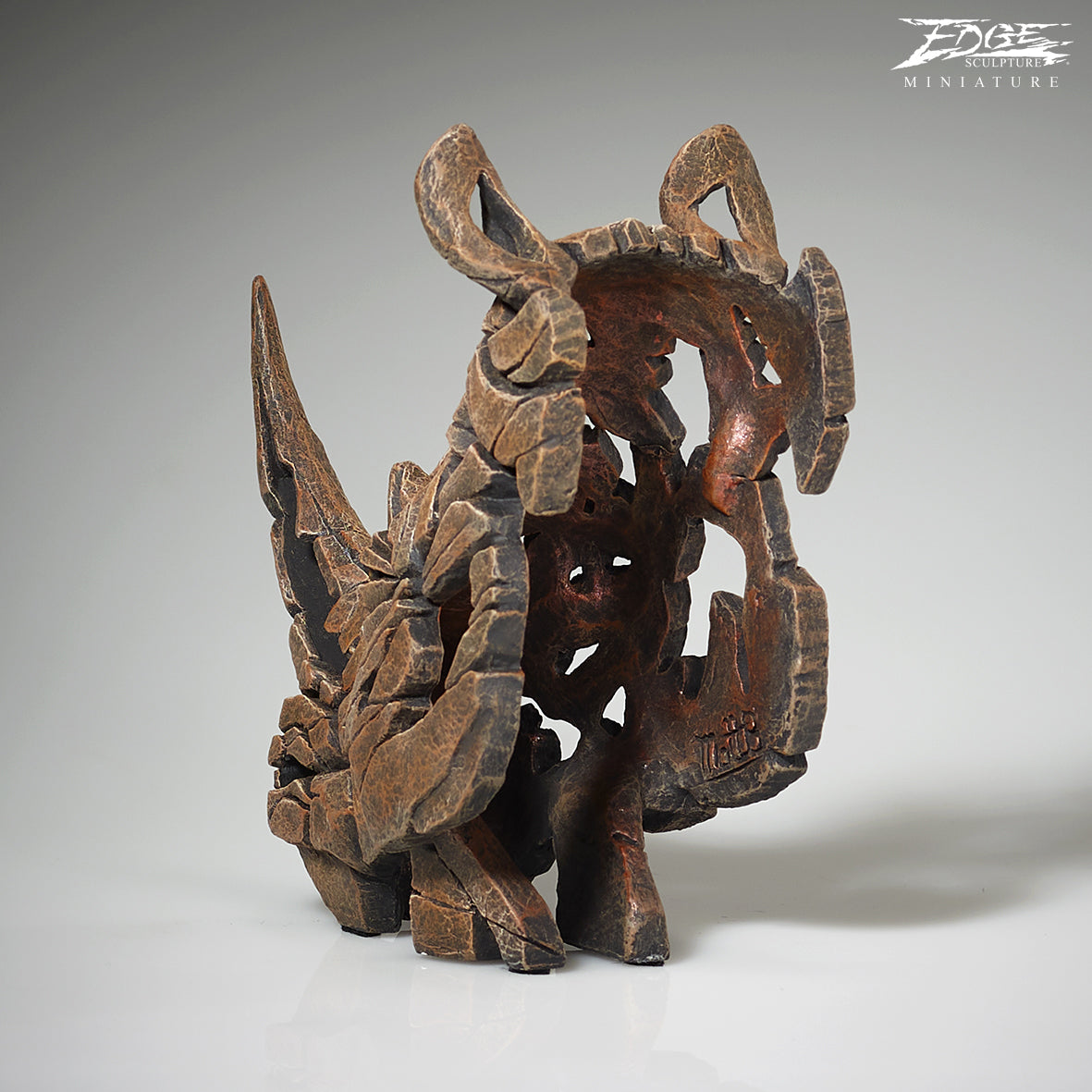 Rhinoceros Bust Miniature
