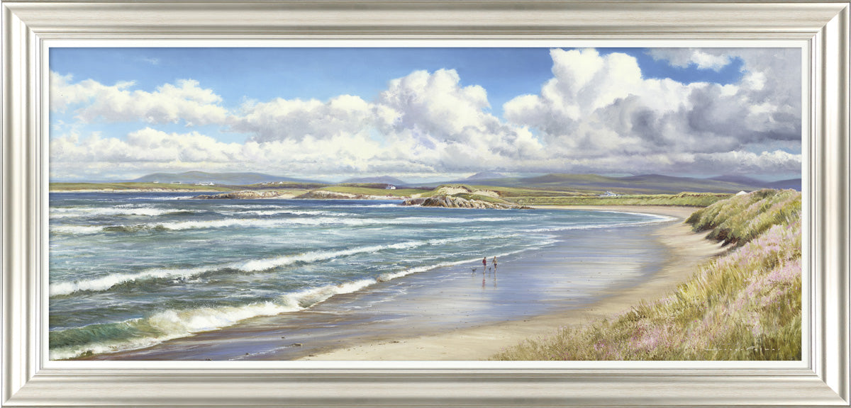 Silence of The Shore framed print by Duncan Palmer