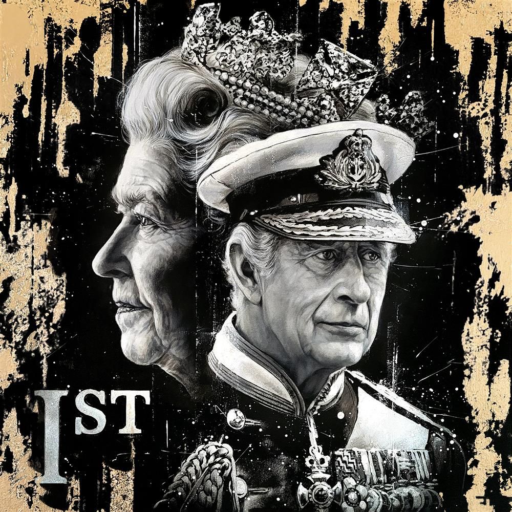 The Crown limited edition canvas print by Ben Jeffery