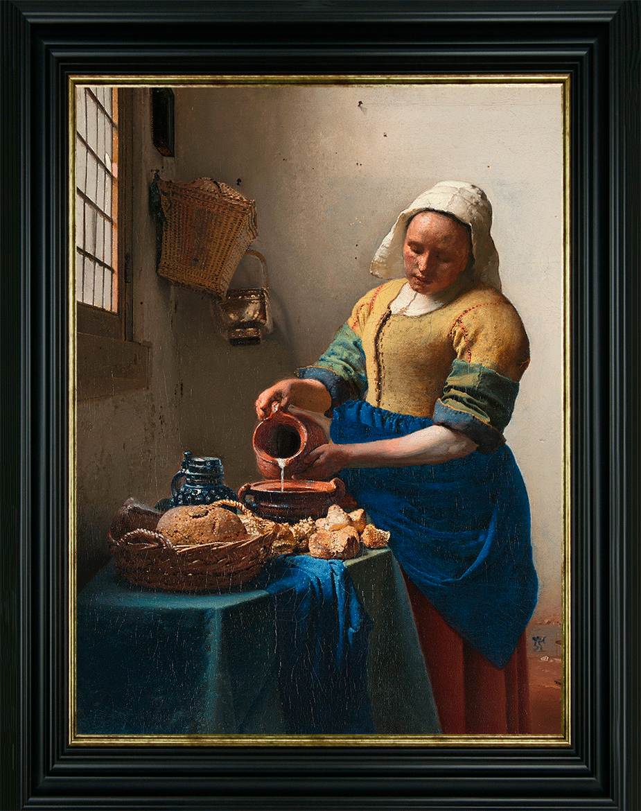 Vanmeer framed prints by Johannes Vermeer