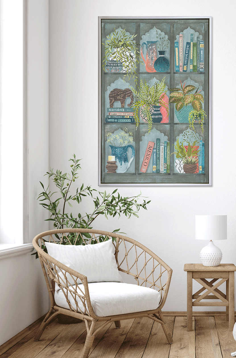 Well Travelled framed print by Diane Demirci