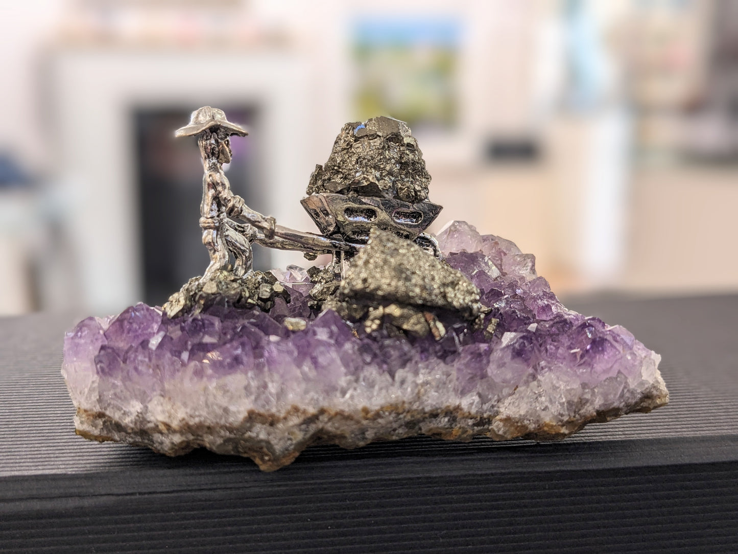 Amethyst Cluster Miners