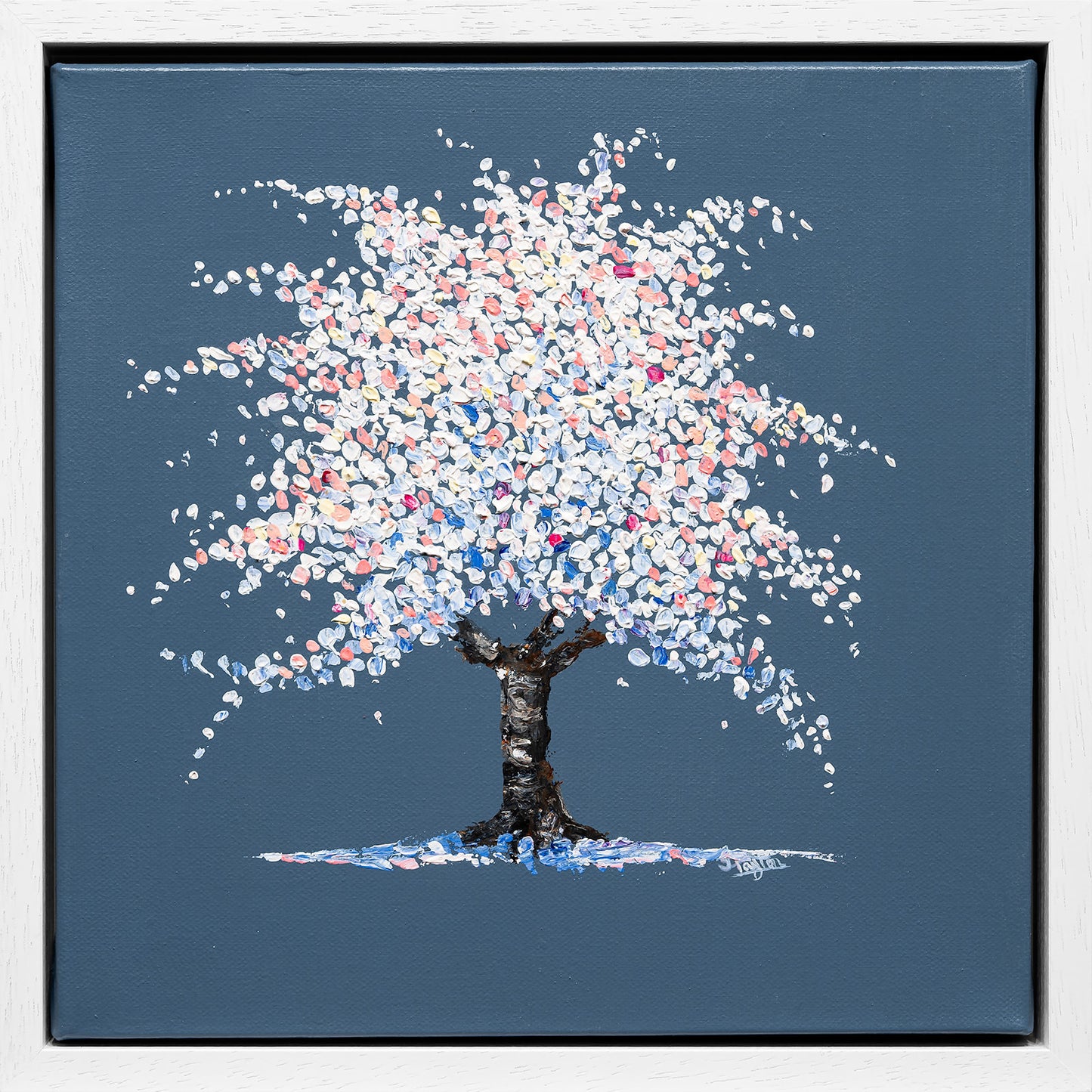 Winter Blossom original painting by Sue Payton