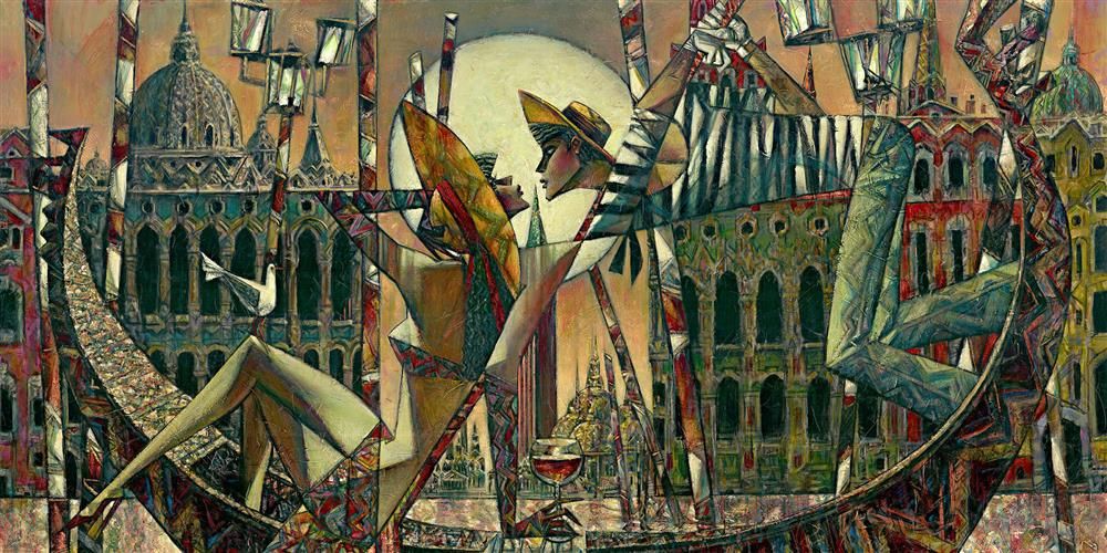 Love in Venice Small limited edition print by Andrei Protsouk