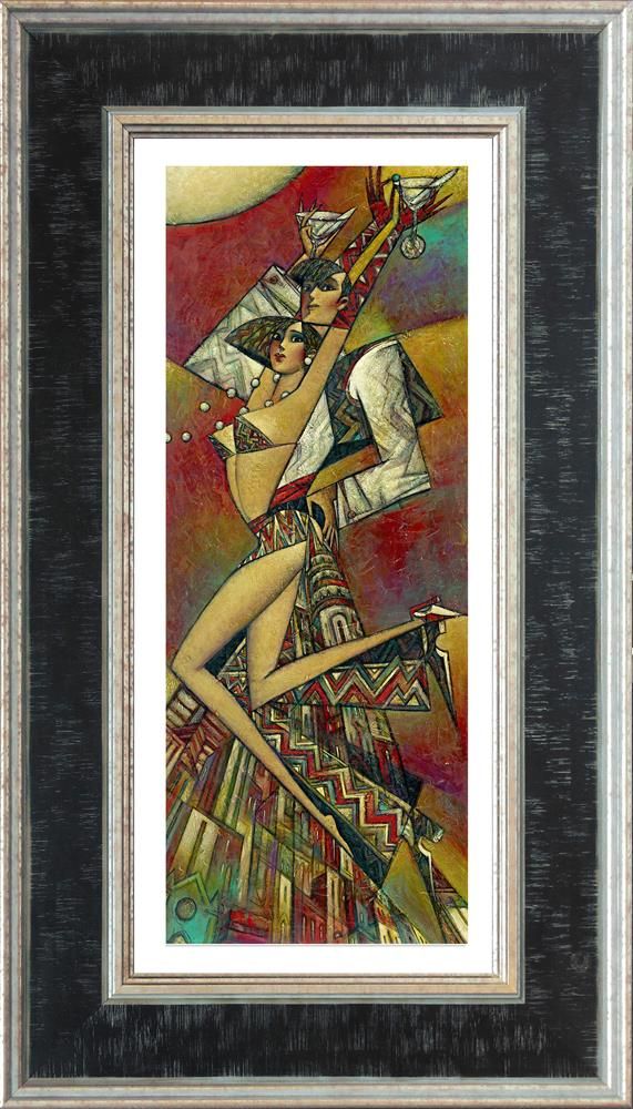 Uptown Martini Small limited edition print by Andrei Protsouk