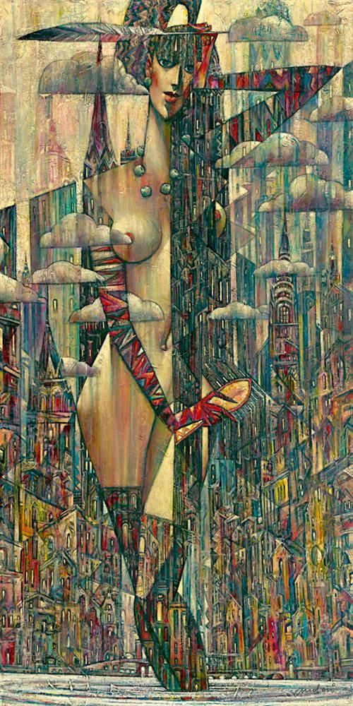 Manhattan limited edition print by Andrei Protsouk